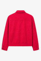 Washed Cropped Jacket