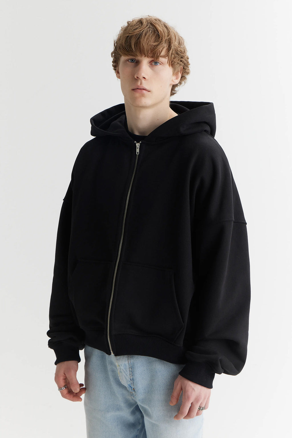 500g Zip Hoodie
