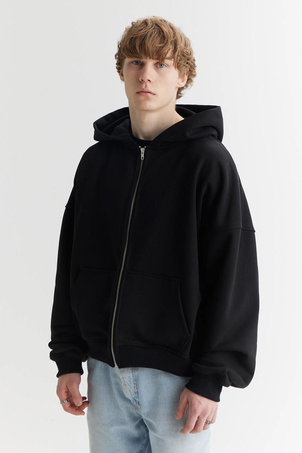 500g Zip Hoodie