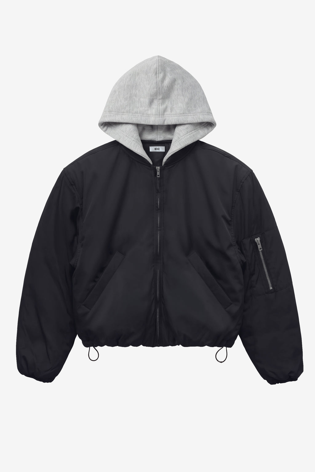 Hooded Bomber Jacket