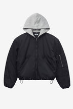 Hooded Bomber Jacket