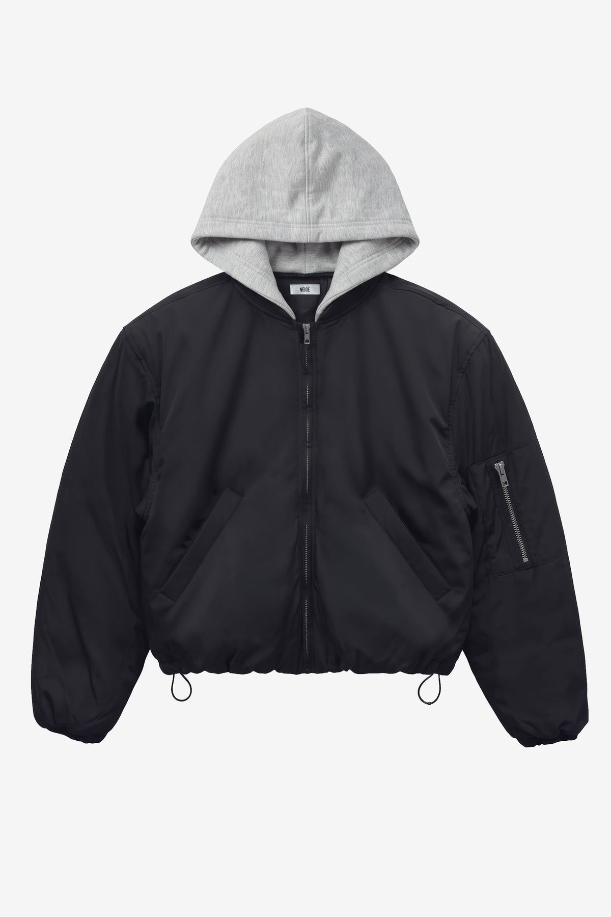 Hooded Bomber Jacket