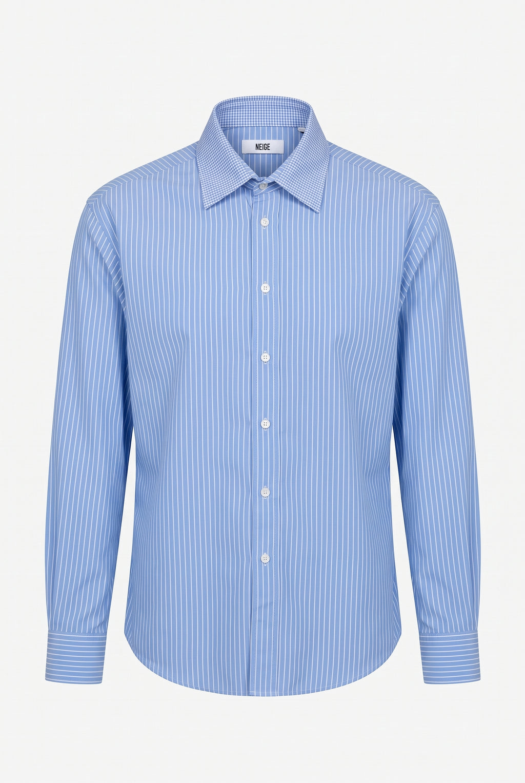 Contrast Collar Shirt Regular