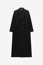 Long Recycled Wool Coat