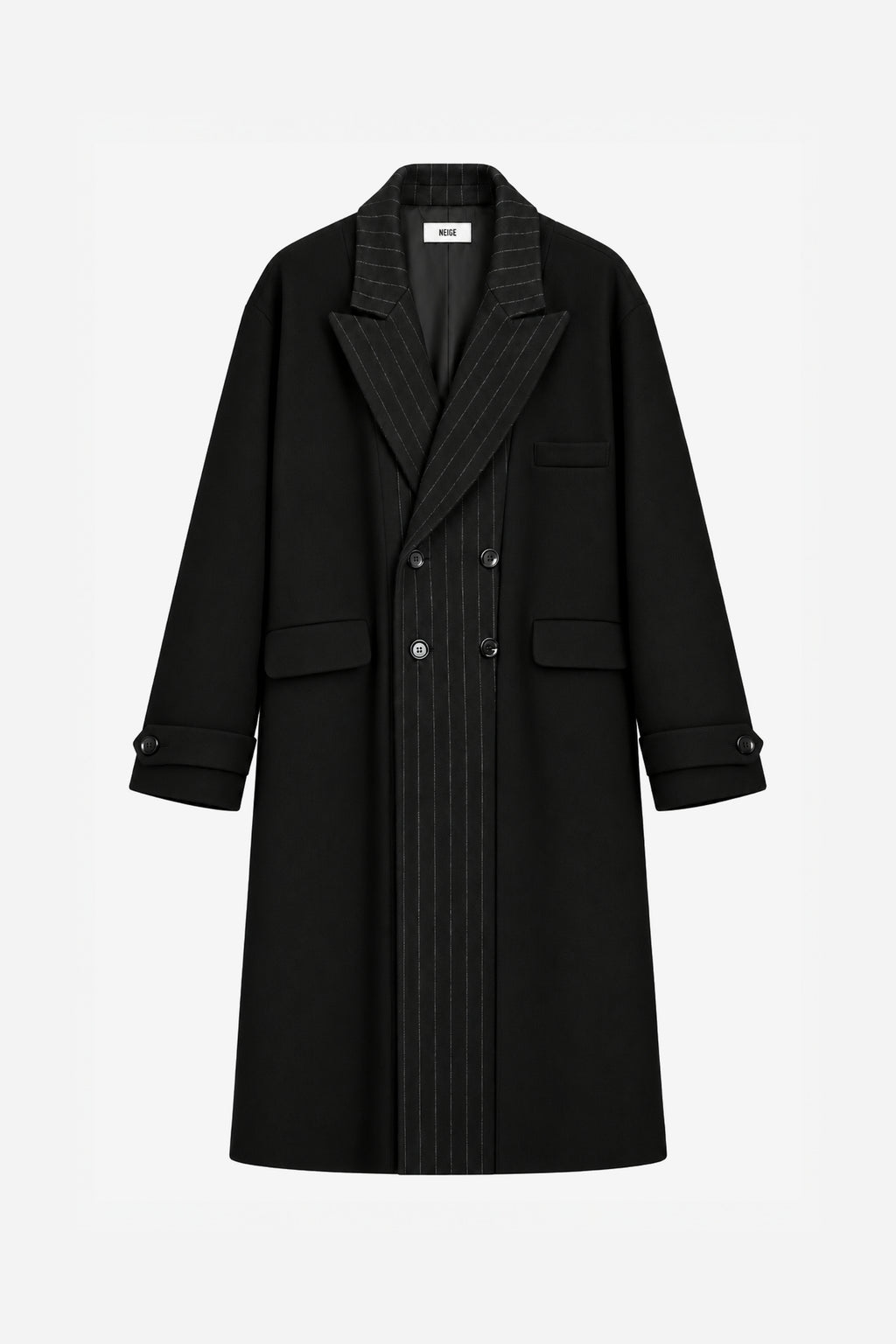 Panelled Overcoat