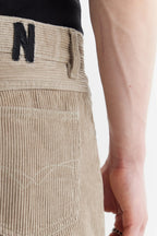 Corduroy Pants Beige