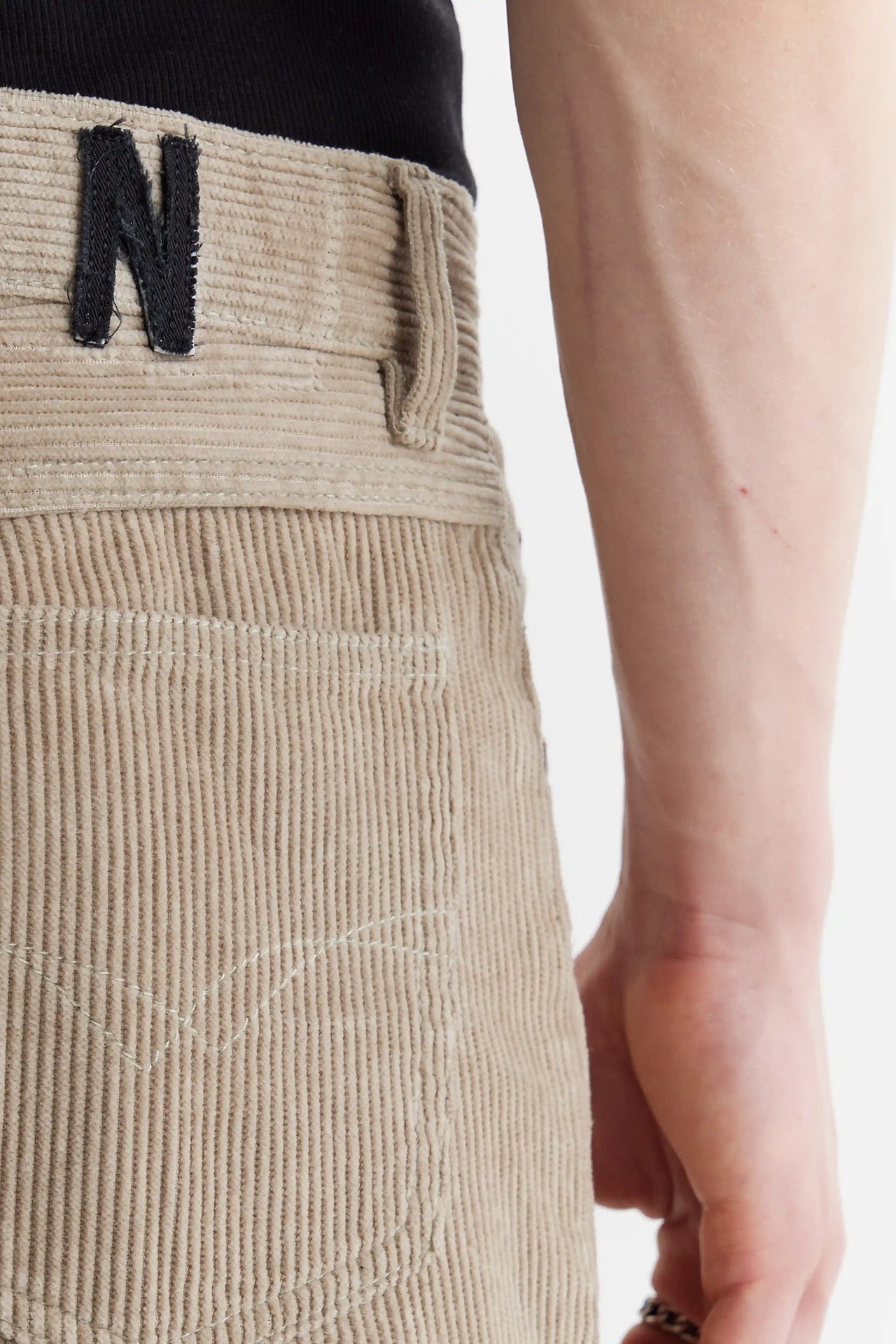 Corduroy Pants Beige