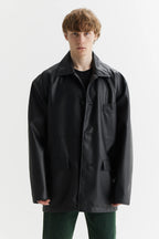 Dad Coat – Vegan Leather