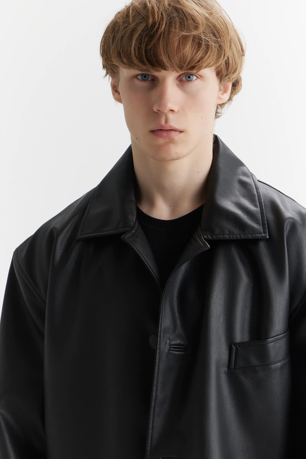 Dad Coat – Vegan Leather