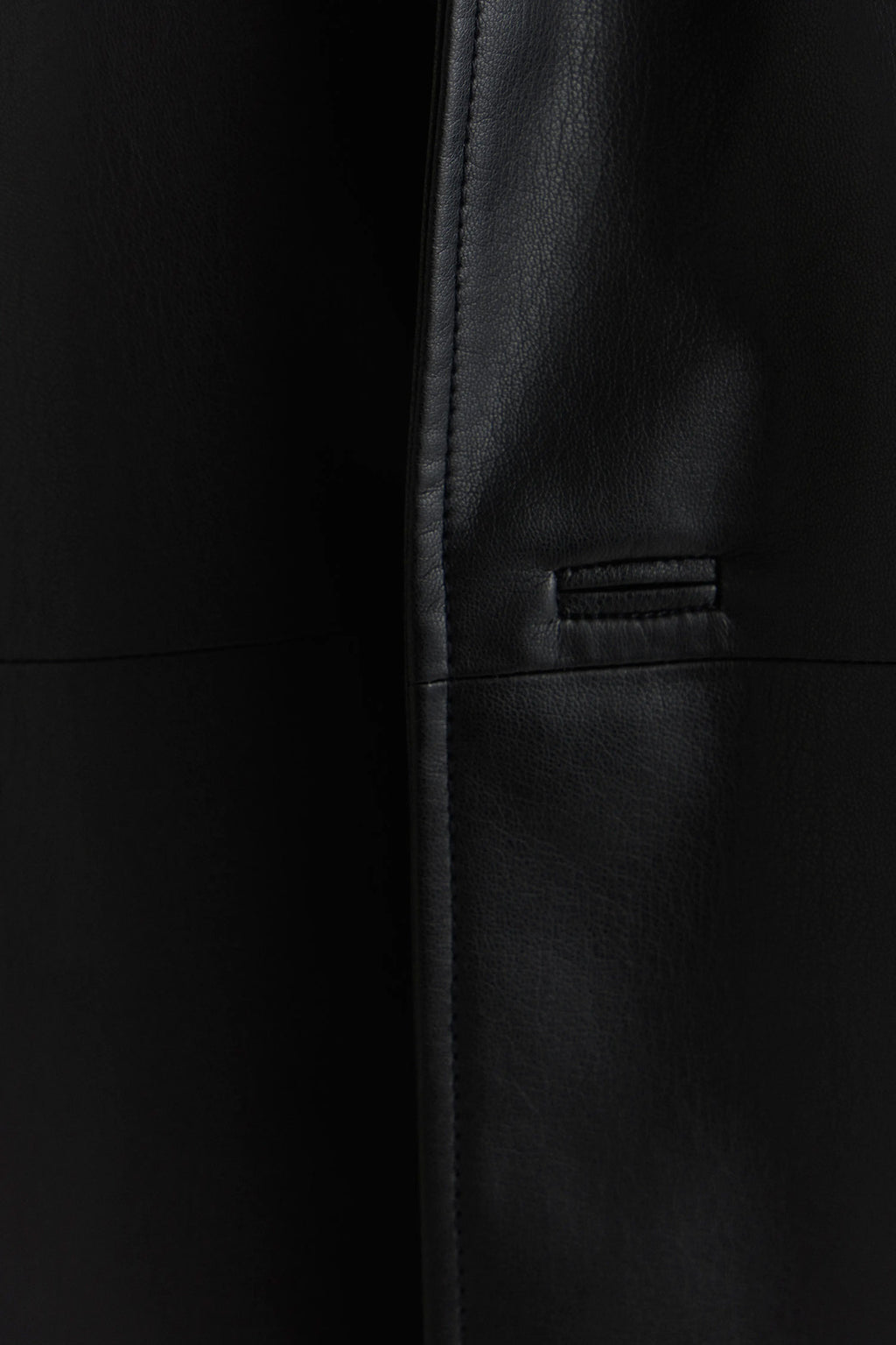 Dad Coat – Vegan Leather