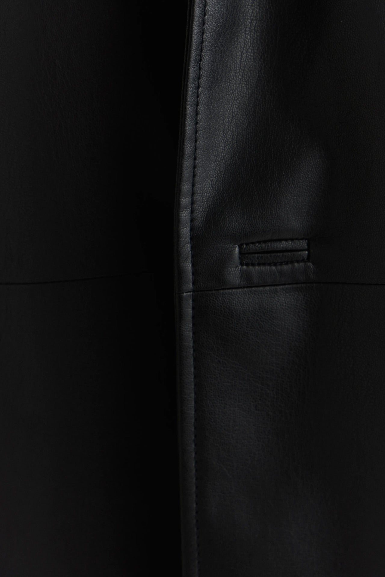 Dad Coat – Vegan Leather