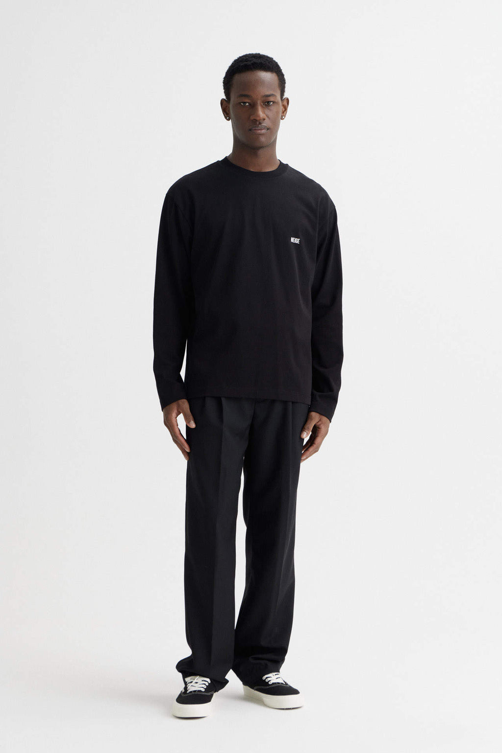 Daily Longsleeve Black