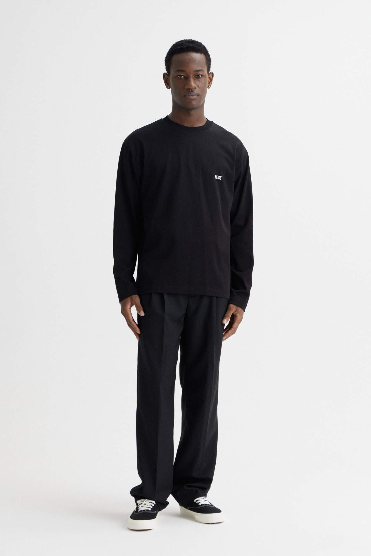 Daily Longsleeve Black
