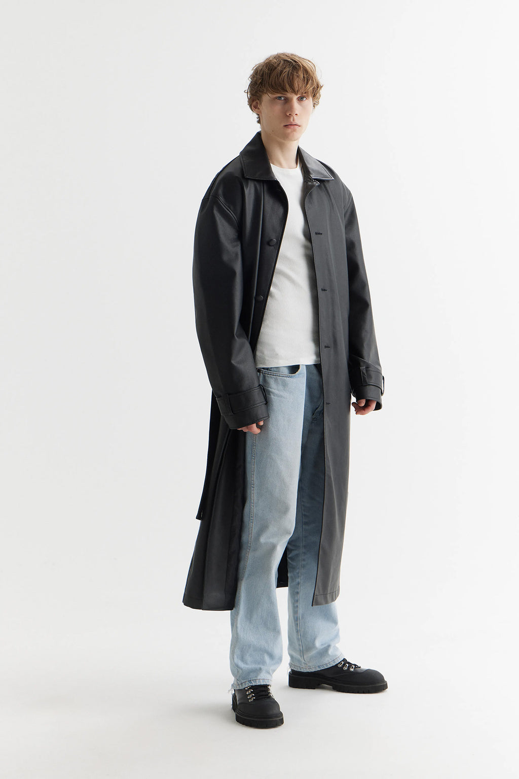 His/Her Coat- Vegan Leather
