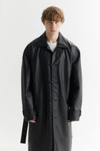 His/Her Coat- Vegan Leather