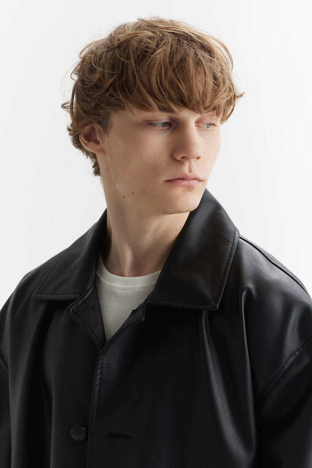 His/Her Coat- Vegan Leather