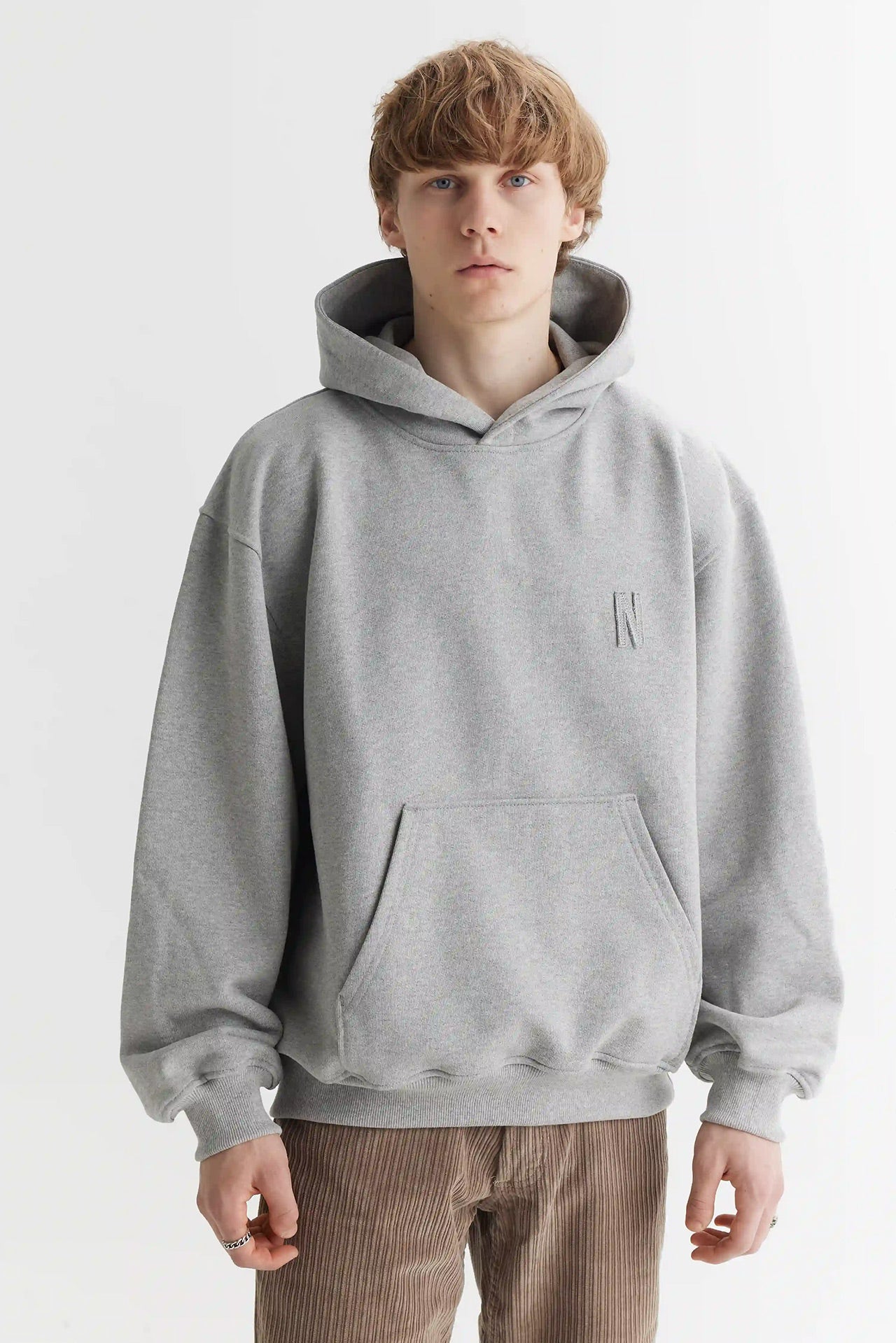N Hoodie Grey