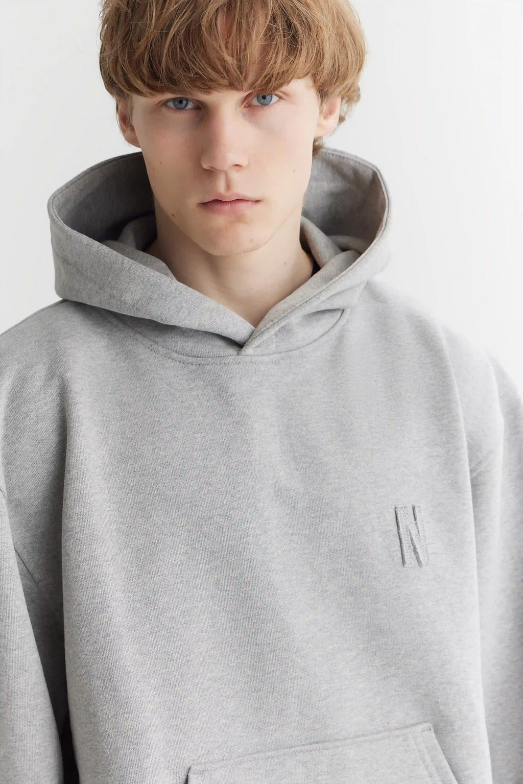 N Hoodie Grey