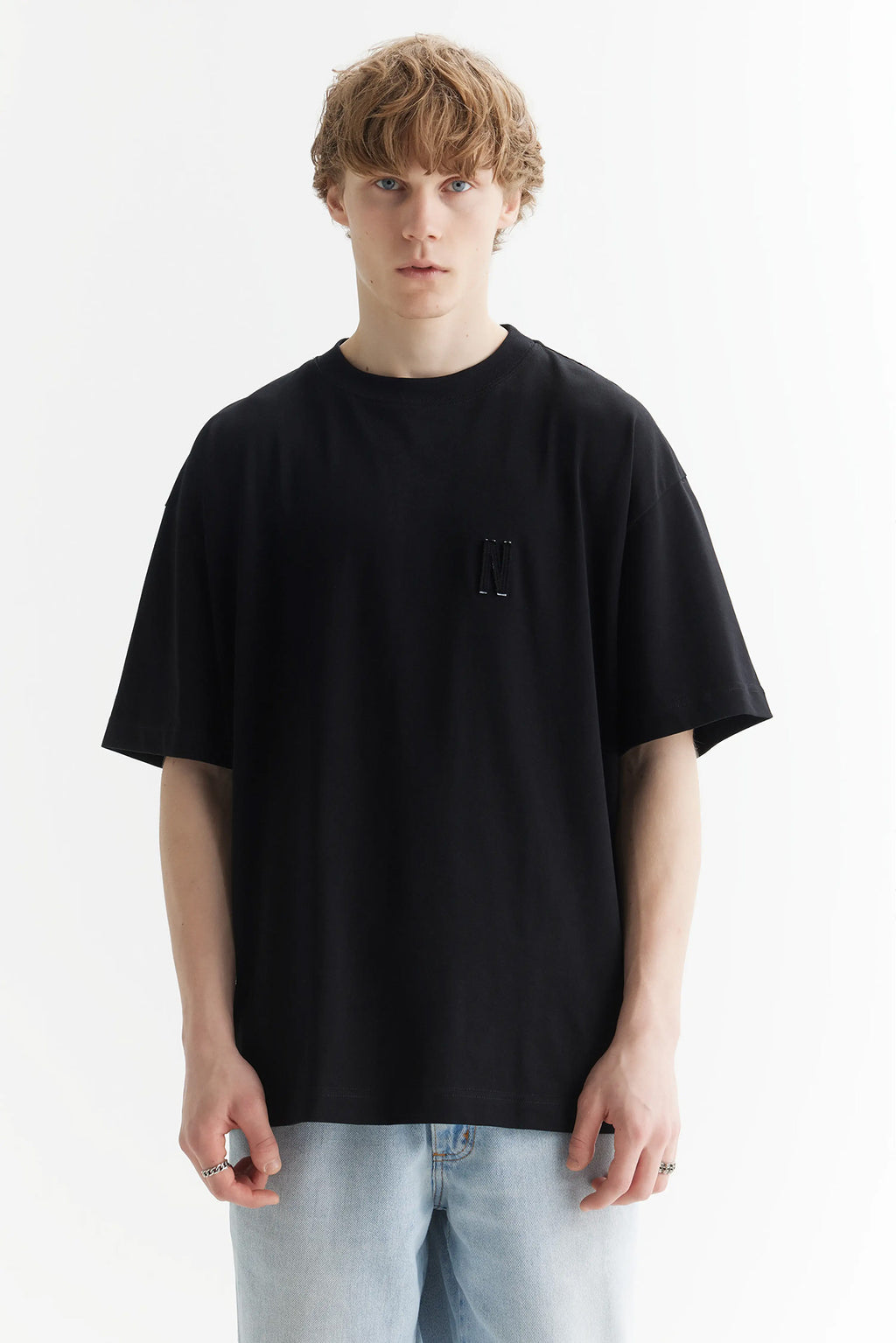 N T-Shirt Black