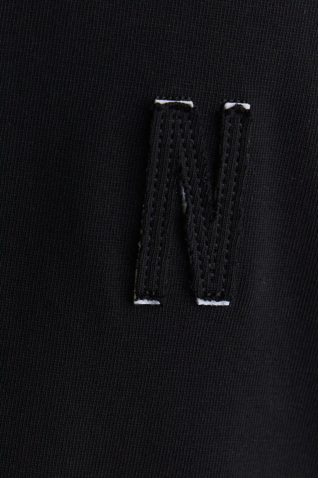 N T-Shirt Black