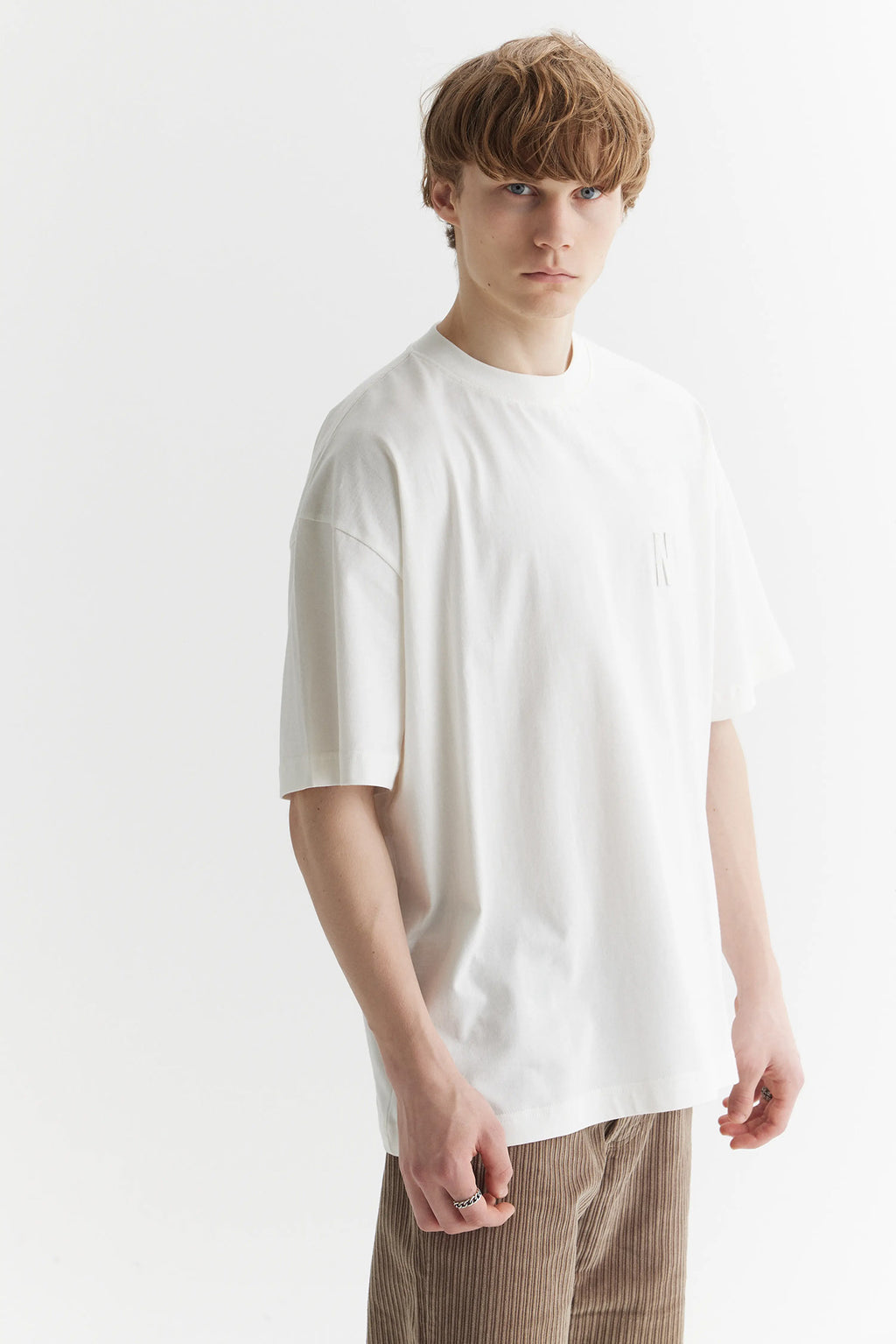 N T-Shirt Off Cream