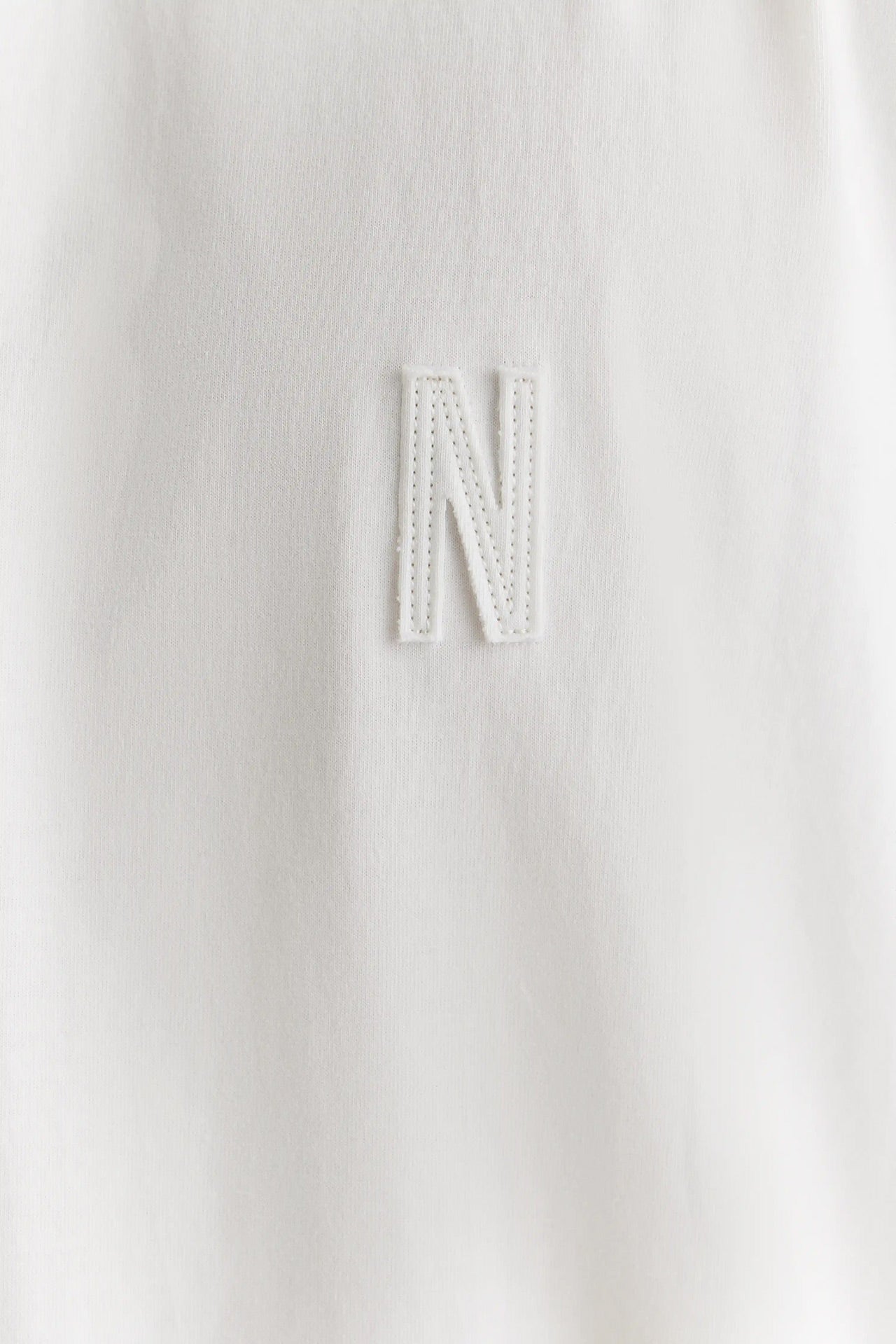 N T-Shirt Off Cream
