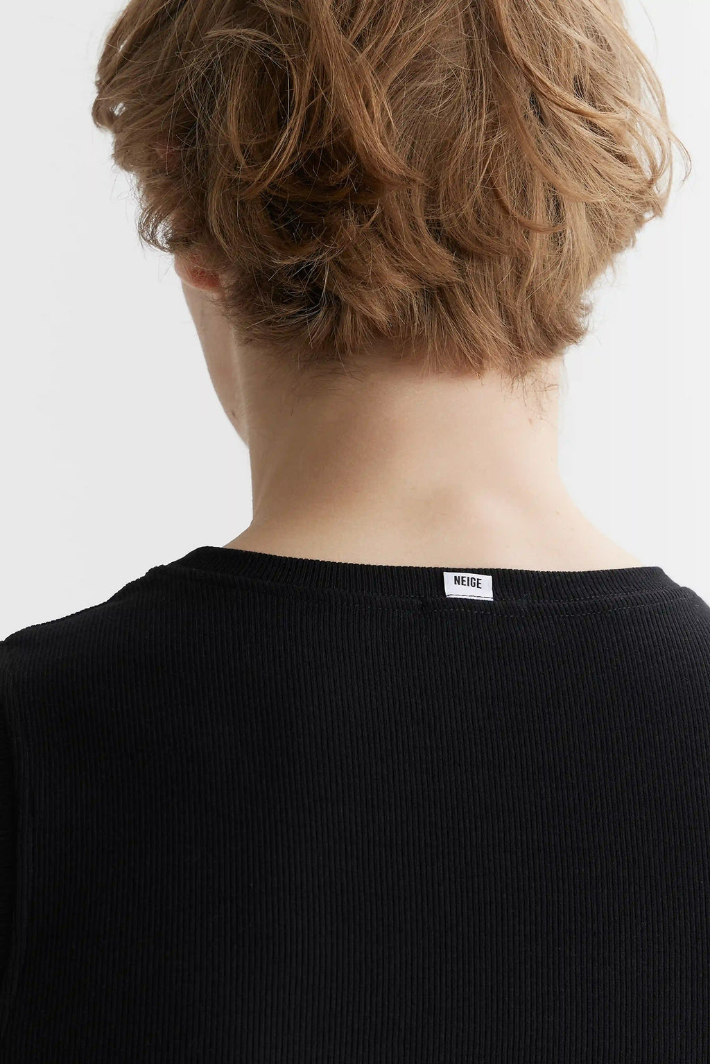 Rib Top Black