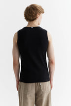 Rib Top Black