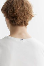 Rib Top Off White