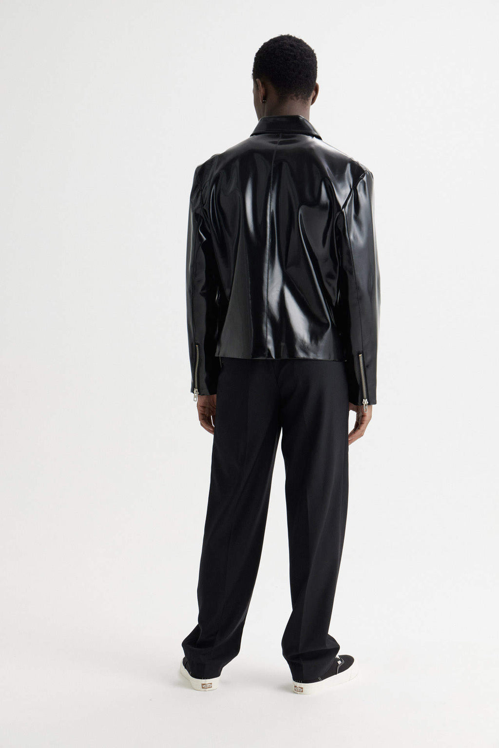 Vinyl Coach Jacket