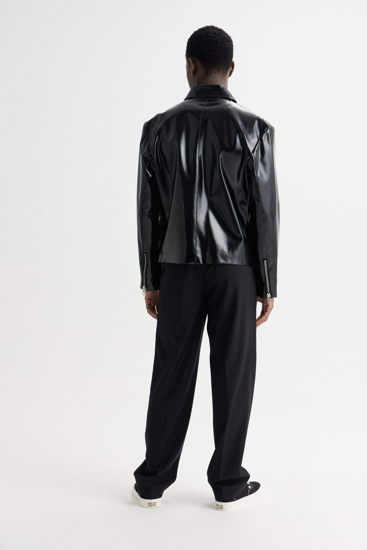 Vinyl Coach Jacket