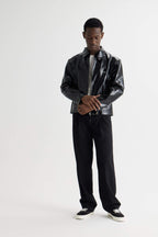 Vinyl Coach Jacket