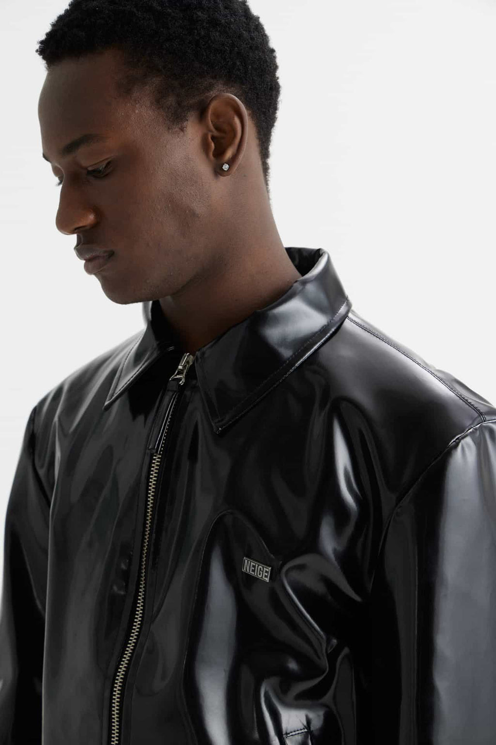 Vinyl Coach Jacket