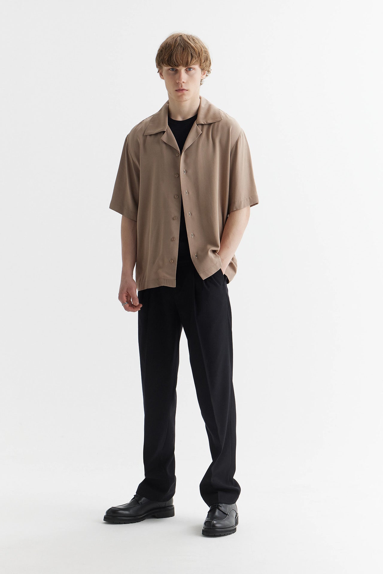 Viscose Shirt Beige