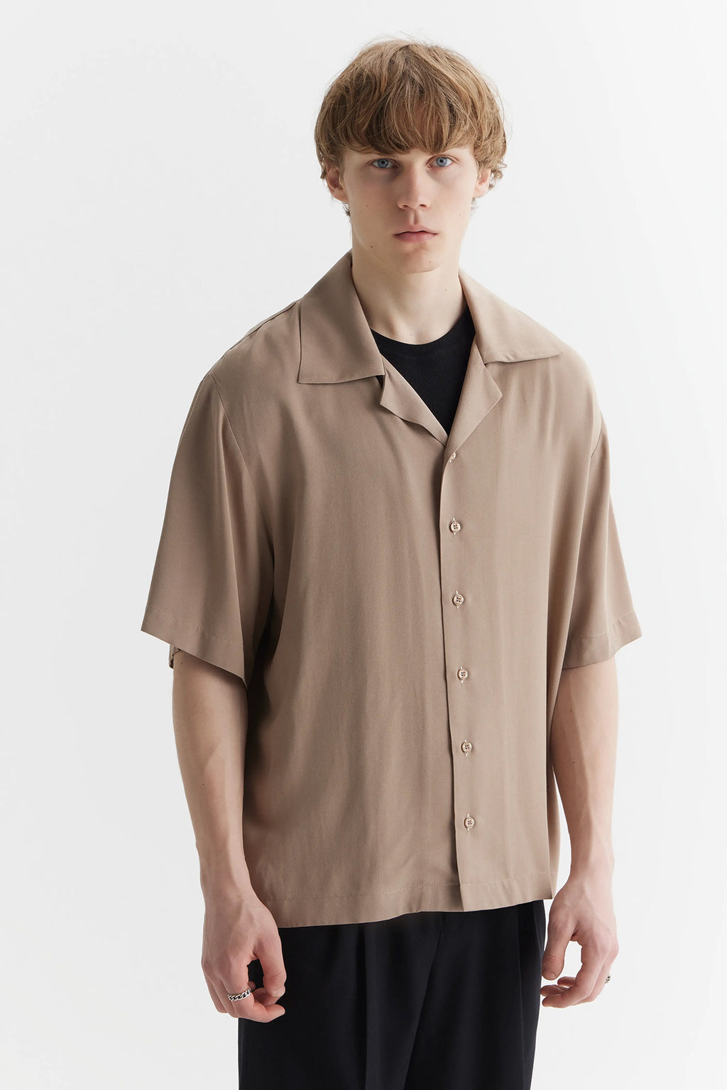 Viscose Shirt Beige