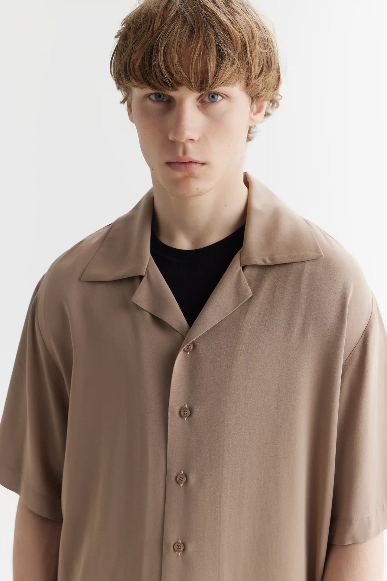 Viscose Shirt Beige