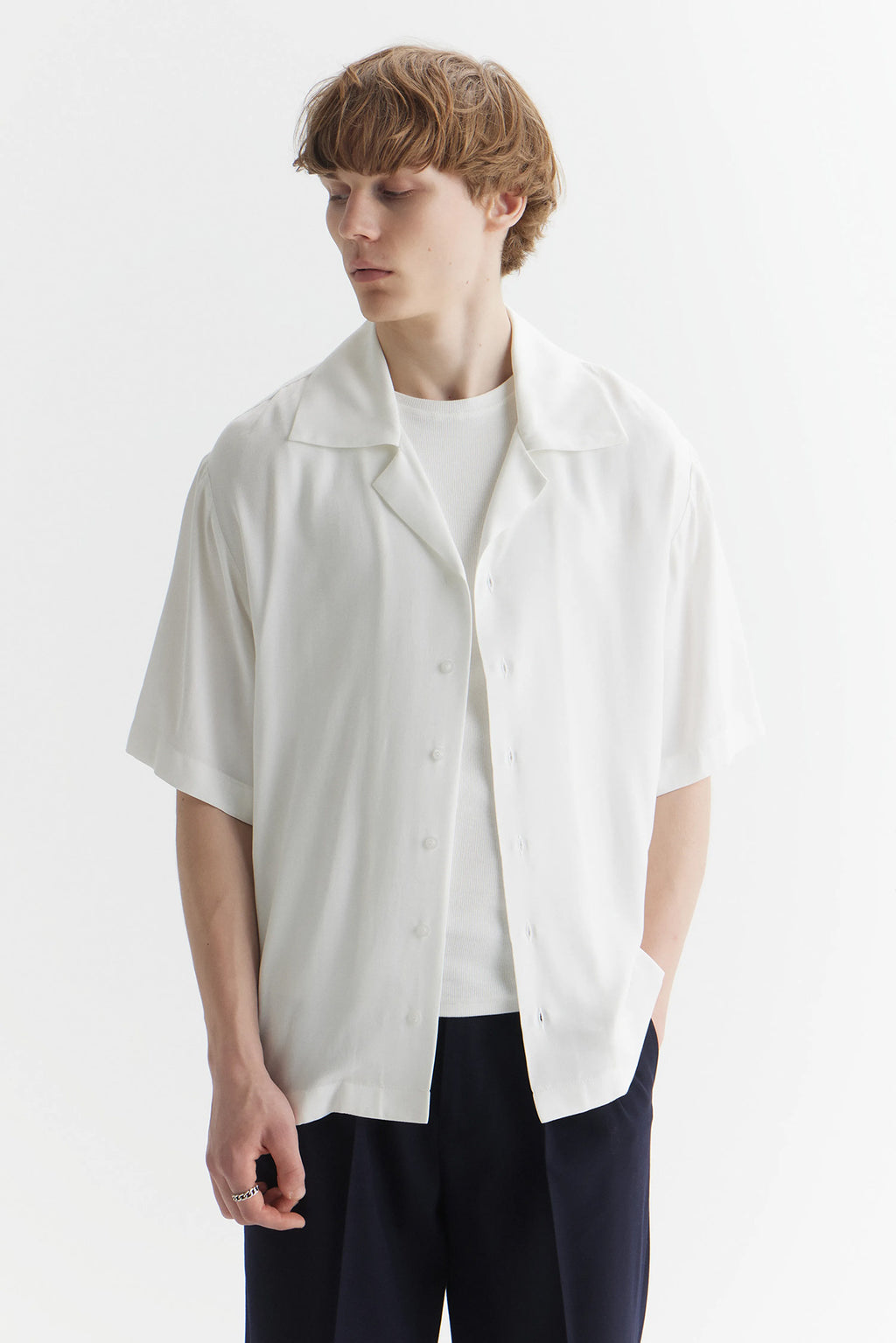 Viscose Shirt Off White
