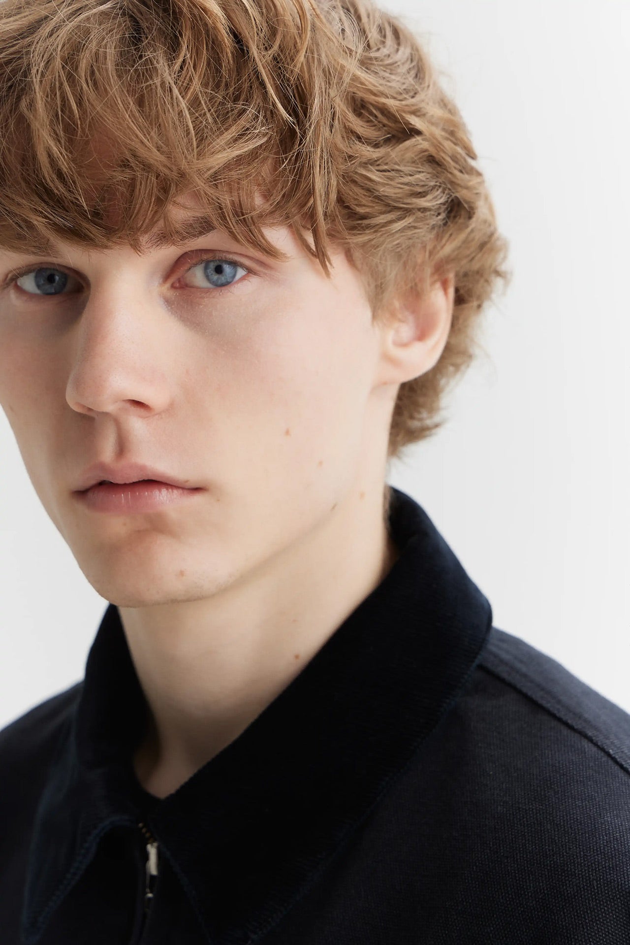 Washed Work Jacket Black