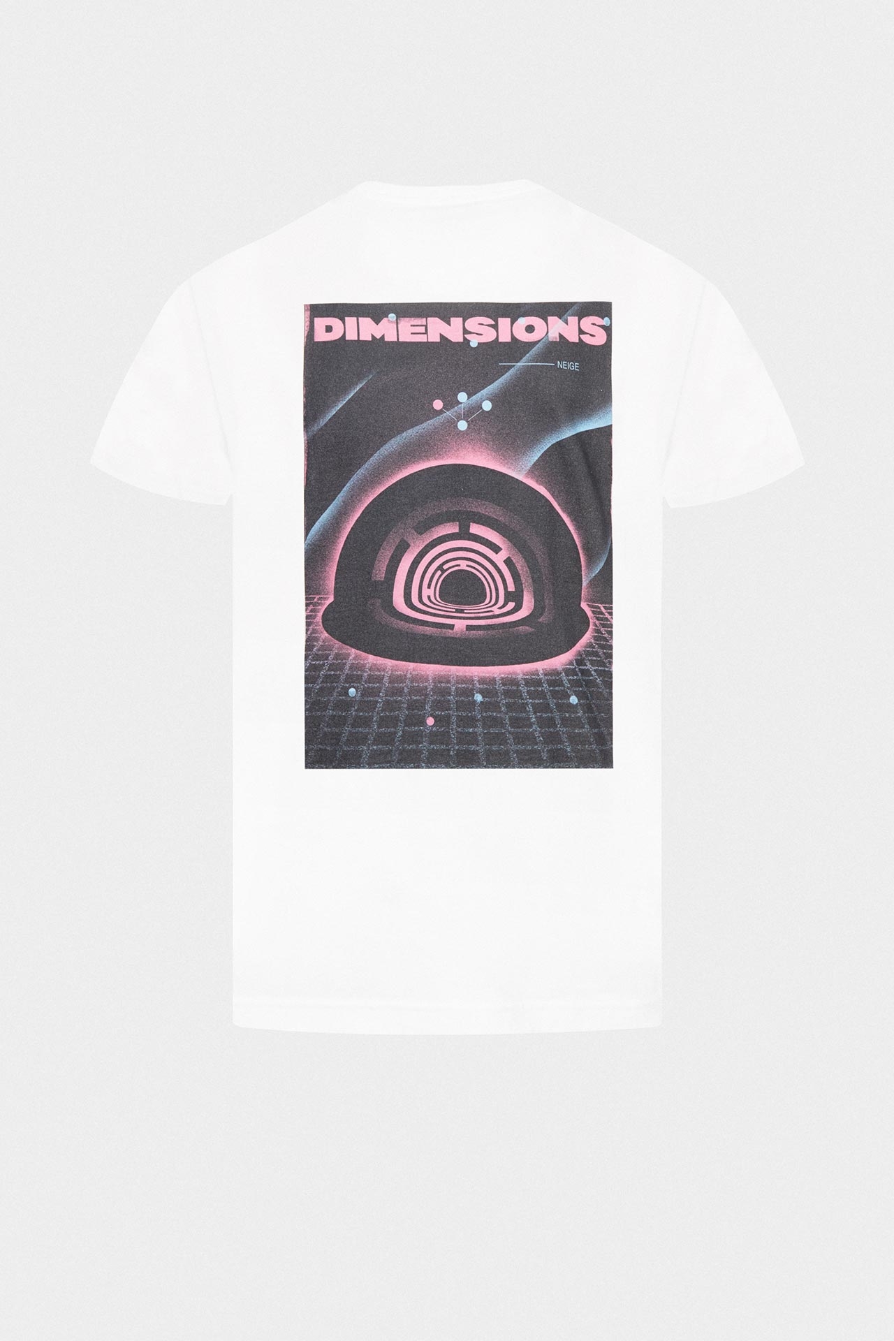 Dimensions T-shirt-White Neige Spring / Summer 22