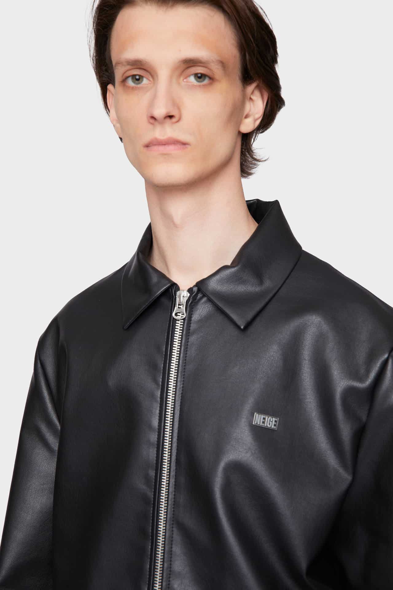 Vegan Leather Classic Jacket ss22 Neige Spring / Summer 22